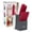 Red, variant on Hecef 12 Piece Kitchen Knife Block Set and Steak Knives, High Carbon Stainless Steel Slicing Cooking Knives
