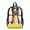 Boy Book, variant on Clear Backpack 17 Inch, Heavy Duty Fabric & PVC Transparent Bookbag for Boys Girls, Lion Confetti Print See Through Backpack for School and Security