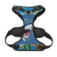thumbnail image 5 of Picia Great White Shark No-Pull Dog Harness Reflective Front Clip Vest with Handle,Step-in Air Dog Harness,Adjustable 2 Metal Rings 4 Buckles,Easy to Put on & Take Off Medium, 5 of 9