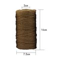 thumbnail image 2 of Coofit 109Yd Cotton Rope Handmade DIY Twisted Cotton Cord Macrame Rope for All Purpose, 2 of 9