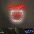 thumbnail image 5 of Handmadetneonsign Carajillo Cocktail Neon Sign, Spanish Cocktail Led Sign, Carajillo Coffee Drink Wall Decor 80729, 5 of 5