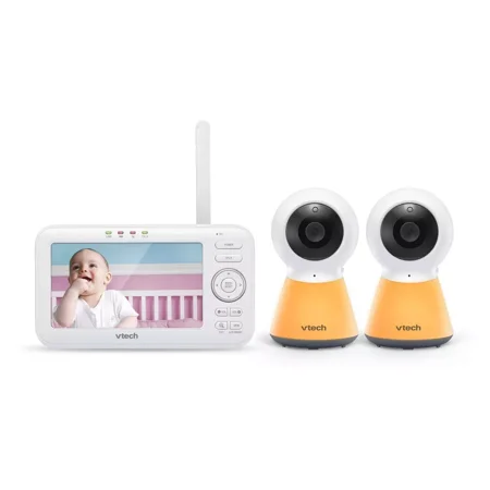 VTech 5 inch Digital Video Baby Monitor with Night Light - VM5254-2