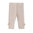 thumbnail image 4 of Gyratedream 4 Pack Cotton Cropped Leggings for Girls 3/4 Pants Basic Girls Capri Leggings 2-10 Years, 4 of 5