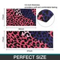 thumbnail image 7 of Pink and Black Of Leopard Print Kitchen Rugs Sets Of 2,Anti Fatigue Kitchen Mat Rugs Non Slip Washable,Decorative Kitchen Floor Mats for Kitchen,Sink,Laundry,17"x30"+17"x47", 7 of 7