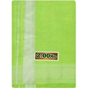 Stylesindia Cotton Single Layer Colored Dhoti 1.8 Meters Length Lungi Sarong with Resham Designer Border Dhotis (Parrot Green)