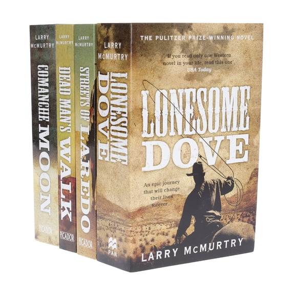Lonesome Dove Series By Larry McMurtry 4 Books Collection - Fiction - Paperback