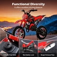 thumbnail image 6 of Gpower Gasoline 49cc Dirt Bike for Kids 6-15,2-Stroke Gas Power Mini Dirt Bike,Red, 6 of 8