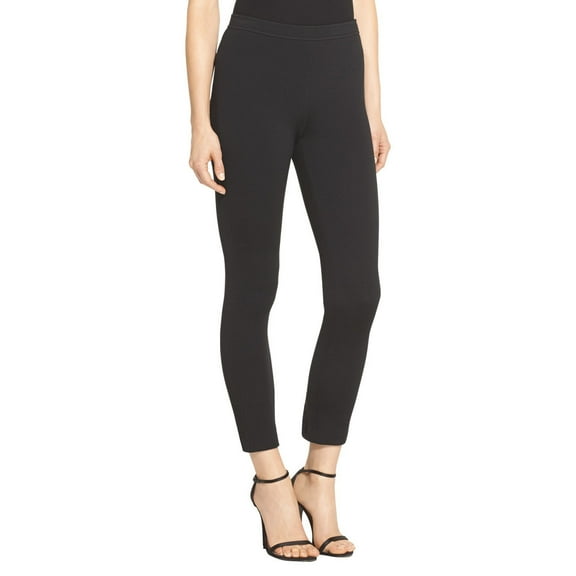 St.John Women's Alexa Milano Knit Pants, Black, 12