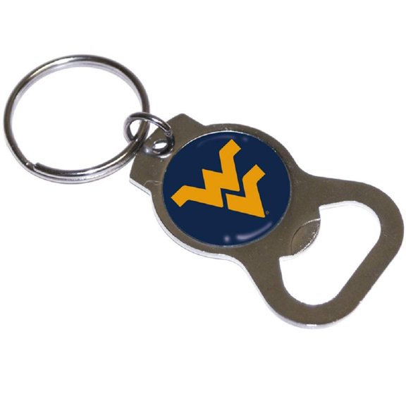 Evergreen Enterprises Bottle Opener Key Ring, West Virginia, 4.8'' x 0.3'' x 2.3'' inches