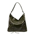thumbnail image 1 of Bolso De Mujer Europeo Y Americano Bolso Locomotora Con Remache De Flecos Gran Capacidad Cera De Aceite Moda Bandolera De Un Hombro Bolso De Mujer Verde, 1 of 5