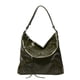 thumbnail image 1 of Bolso De Mujer Europeo Y Americano Bolso Locomotora Con Remache De Flecos Gran Capacidad Cera De Aceite Moda Bandolera De Un Hombro Bolso De Mujer Verde, 1 of 5