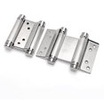 thumbnail image 2 of Ranbo 3 Inch Double Action Spring Hinges 304 Stainless Steel Self Closing Two Way Acting Hinges for Exterior Cafe Saloon Pub Swinging Doors, Including Pins and Screws, 1 Pair, Brushed, 2 of 4