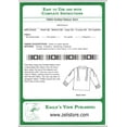 thumbnail image 2 of Eagle's View Ruffled Ribbon Shirt Sewing Pattern, 2 of 2