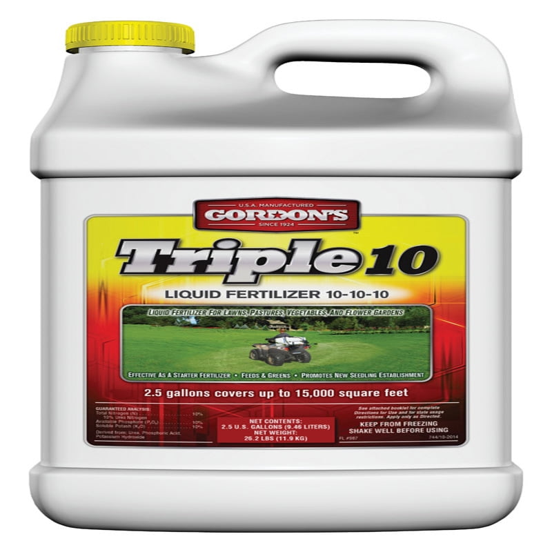 Gordons 7441122 Garden Fertilizer - 2.5 Gallon