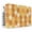 GoldenRod, variant on Farmhouse Indoor Air Conditioner Covers for Window Units, Cute Pig Chichen Rustic Linen AC Cover for Inside, Double Insulation Adjustable Waterproof Wall AC Cover Protector 17" x 13" x 3.5"
