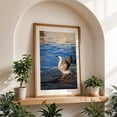 thumbnail image 4 of Serenity's Shoreline - Piraeus Greece Photography Wildlife Bird Lake Nature Water Scenic Aquatic Oak Framed Wall Art Print 6 x 8 inches, 4 of 59