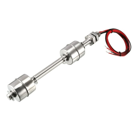 float switch tank water vertical stainless steel sensor level ball dual 175mm