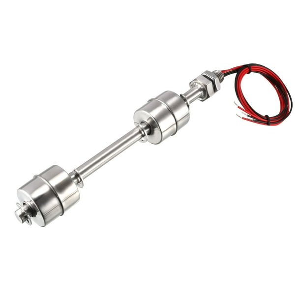 Stainless Steel Dual Ball Float Switch 175mm/ 6.89inch Tank Vertical