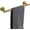 Gold, variant on Bath Towel Bar - Thicken SUS304 Stainless Steel Bathroom Towel Holder, Towel Rod for Bathroom Heavy Duty Wall Mounted Towel Rack Hanger (12IN, Chrome)