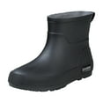 thumbnail image 2 of Censtreet Women's Short-Top Waterproof And Outdoor Fall And Winter Comfortable Height-Increasing Heel Rain Boots, 2 of 9