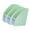 Light green, variant on 3Pcs Multipurpose Boodend File Magazine Rack Magazine Rack with Clear Label Window Organizers for Dormitory Office