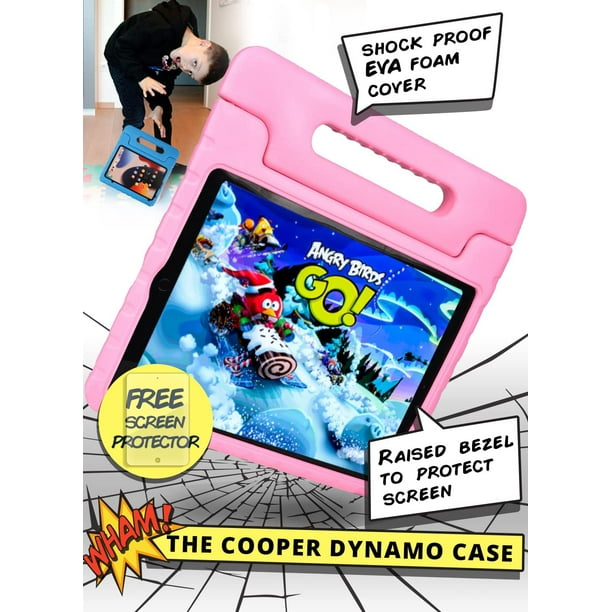 Coque officielle Cooper Dynamo Apple iPad 10.2 pour enfants, Coque iPad 10,2  pouces