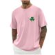thumbnail image 5 of Camiseta de Culturismo de los Hombres, Hombros Que Caen Impresión Motion Graphic Top para Deporte Y Desgaste Casual, Stretch Fitness Tee, Uso de Cuatro Estaciones, 5 of 7