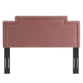 thumbnail image 5 of Modway Transfix Performance Velvet King/California King Headboard in Dusty Rose, 5 of 9