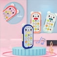 thumbnail image 2 of Juguetes de Teléfono móvil con música colorida para bebés Sunnimix Juguete educativo Rojo Máquina de sonido de música telefónica, 2 of 6