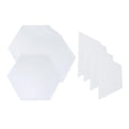thumbnail image 1 of Sonducket Almohadillas de tracción hexagonales para tablas de surf, almohadillas para cubierta Surfpad sin cera con orificio de nido de abeja Deportes acuáticos, 1 of 1
