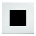 thumbnail image 5 of Furniture of America Duall Square Black Glass Top and White Wood Coffee Table, 5 of 7