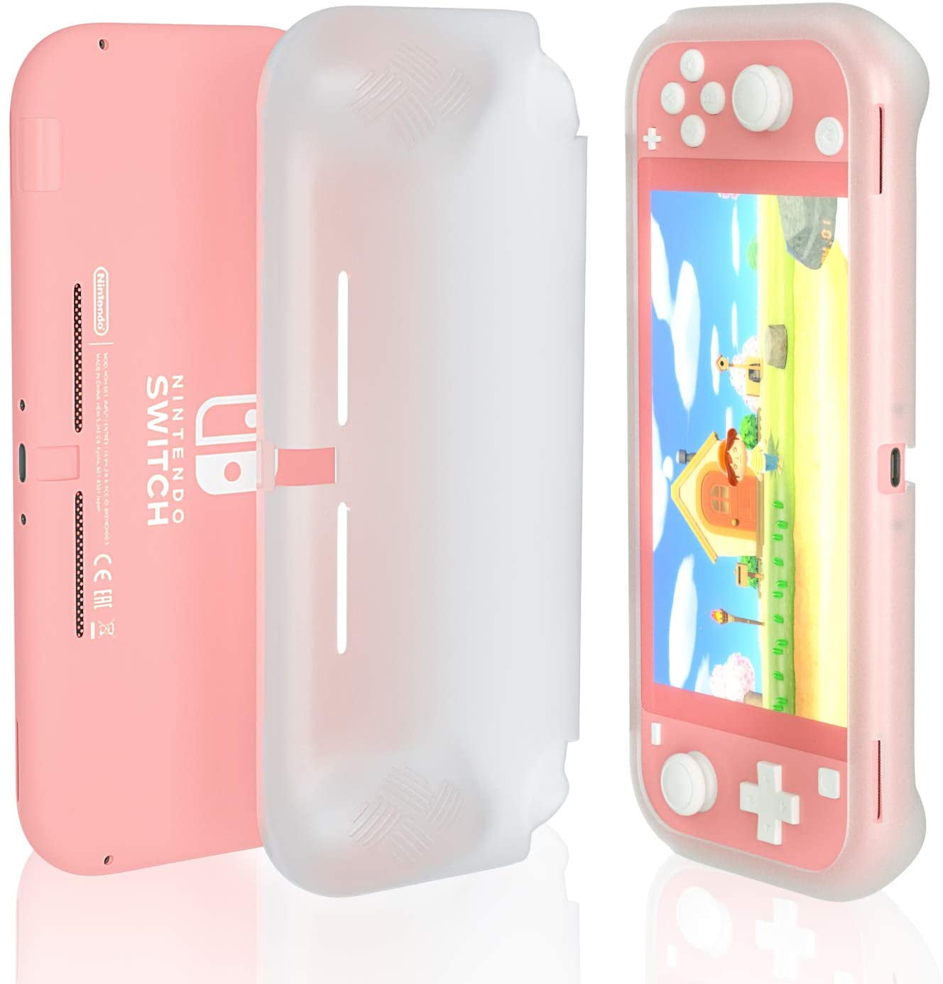 switch lite case white
