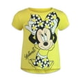 Disney Mickey Mouse Minnie Mouse Little Girls 4 Pack T-Shirts Infant to