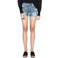 thumbnail image 1 of Silver Jeans Co. Women's Sam Mid Rise Boyfriend Shorts, 1 of 2