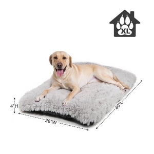 Katieovy Plush Large Dog Bed, 40 x 26 Inch