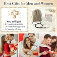 thumbnail image 6 of Couple Gifts Bracelets Matching Bracelets Adjustable Rope Bracelets for Couples Christmas Anniversary Valentines Gifts for Him Her Boyfriend Girlfriend Lovers Husband Wife, 6 of 6