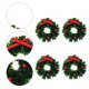 thumbnail image 2 of GOOHOCHY 5 adorables mini coronas navideñas, adornos para casas de muñecas (DIY), 2 of 8