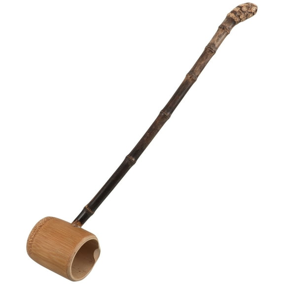 OUNONA Japanese Water Ladle with Handle, Perfect for Outdoor Camping, Home Tea Ceremonies, Kitchen Use, Dipper