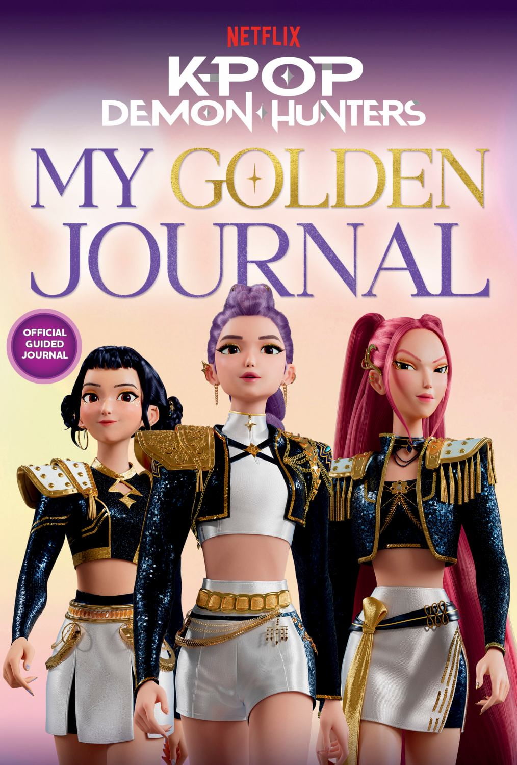 KPop Demon Hunters: My Golden Journal: Official Guided Journal (Hardcover)