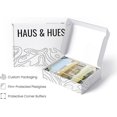 thumbnail image 4 of Haus and Hues Travel Wall Art - Set of 6 Framed Wall Art Italy Travel Posters Europe, Wall Flower Pictures, Vintage Posters Framed, Peach Wall Decor, Flower Prints Framed, Amalfi (Beige Framed, 16x20), 4 of 6