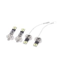 thumbnail image 3 of 2PCS H3 H1 LED Bulbs for Fog Lights 24 SMD White 12V LED Fog Light Running Lamp, 3 of 4