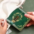 thumbnail image 5 of Lockable Secret Diary, hot gold embossed design diary, thick refillable diary, lock for adults and children, 5 of 5