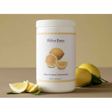 The Perfect Puree Meyer Lemon Concentrate Puree 30 Ounce — 6 per Case. Frozen