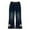 zb-Navy, variant on breaise Girls' Slim Boot-Cut Stretch Jeans Girls and Toddlers' Wide Leg Jeans Trendy Flare Jeans Elastic Waist Denim Pants for Little Girls