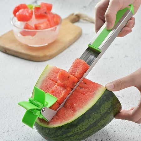 

WATERMELON SLICER WATER MELON SLICING TOOL - WINDMILL SHAPE CUTTER SLICER FOR CUTTING WATERMELONS HOME AND KITCHEN