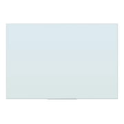 Floating Glass Dry Erase Board, 72 x 48, White