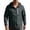 Dark Gray, variant on Mens Sun Protection Jacket UPF 50+ Lightweight Breathable Quick Dry Hooded Full Zip Nylon Spandex Black for Outdoor Hiking Fishing,Size L