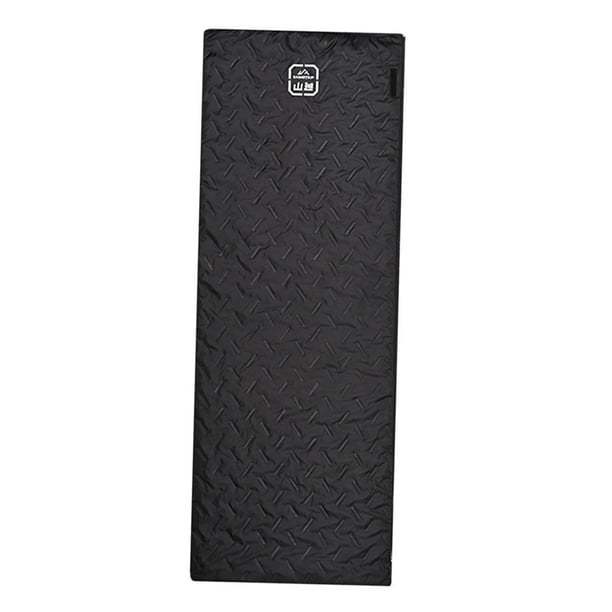 Saco de dormir para mochileros, saco de dormir cálido para acampar, suministros portátiles, edredón, equipo para montañismo en interiores, deportes al Negro y izquierda