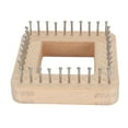 thumbnail image 2 of TELAR DE TEJER DE MADERA, TELAR ARTESANAL, HERRAMIENTA DE TABLA DE TEJER, PARA PRINCIRES, ADENTOS Y NIÑOS, 2 of 7