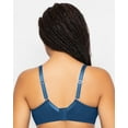thumbnail image 2 of Sheer Mesh Full Coverage Unlined Underwire Bra - Blue Sapphire, 2 of 5